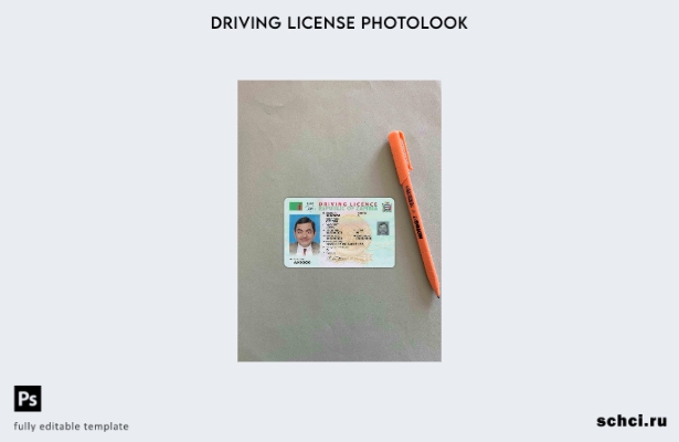 цифровая загрузка шаблона Zambia DL Photolook FRONT